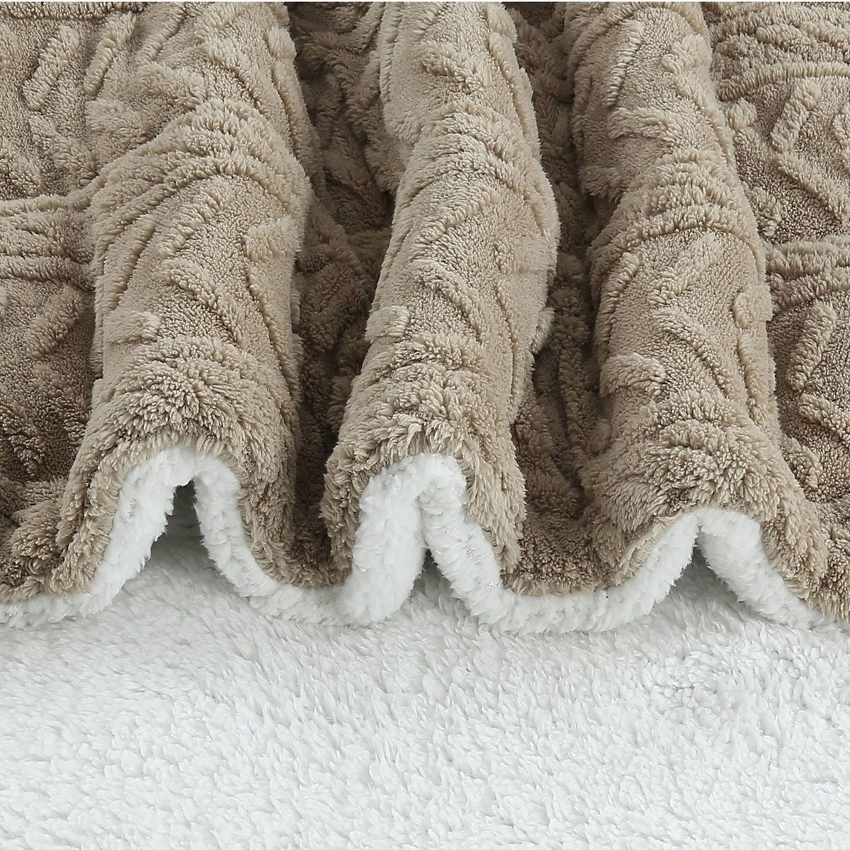 ANDES - PLUMON ANDES CHIPORRO JACQUARD BEIGE 2 PLAZA