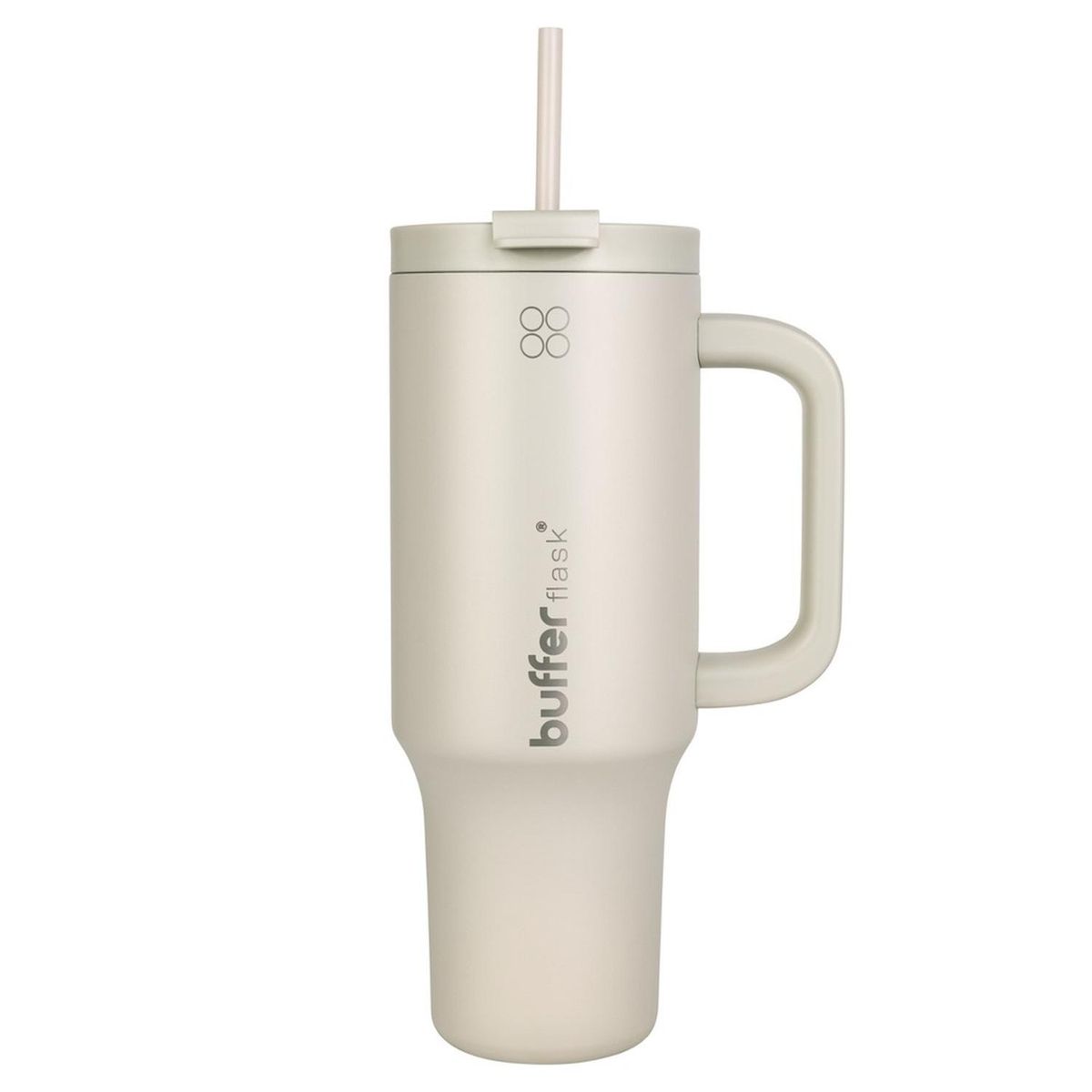 BUFFER FLASK - Vaso Termico Frio y Calor Termo Mug Buffer 1200Lt Inoxidable - Crema