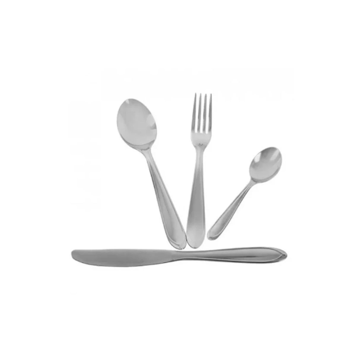 GENERICO - SET DE CUBIERTOS PACK 16 UNIDADES