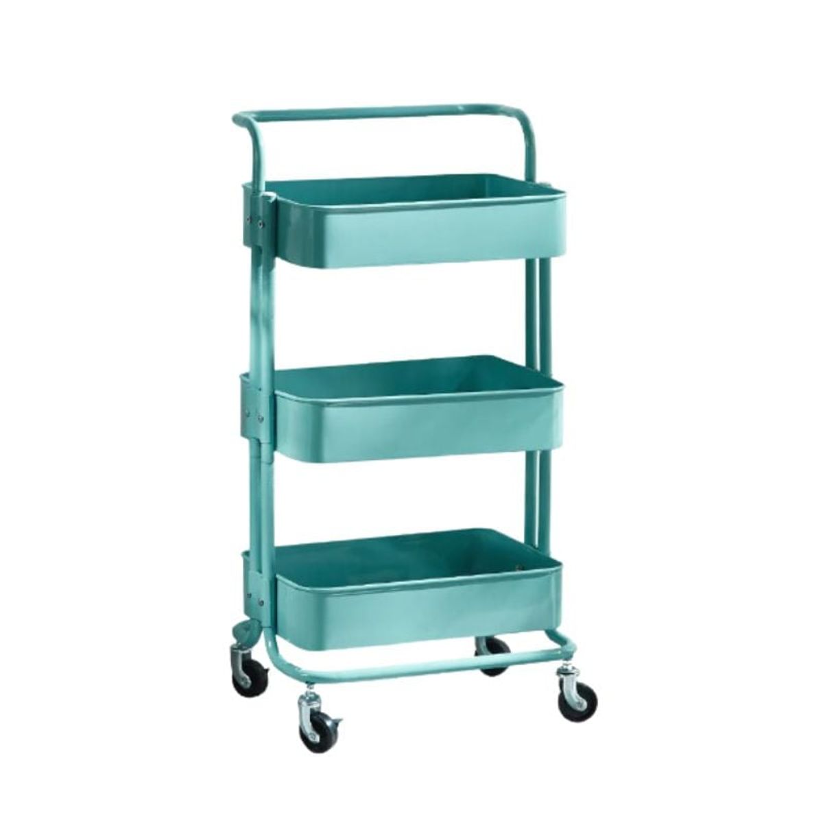 GENERICO - Carro Organizador Estante de Almacenamiento 3 Niveles con Ruedas