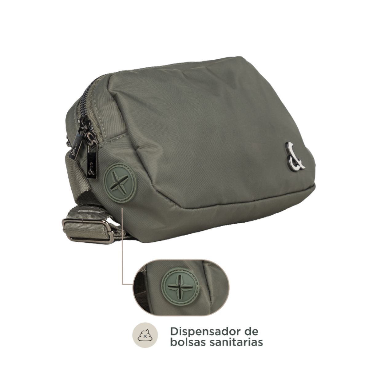 P&B - Banano con dispensador de bolsas sanitarias