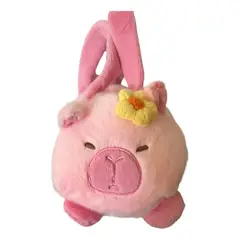 GENERICO - Peluche Cartera Capibara Pink Bolso Kawaii Tierno Y Suave