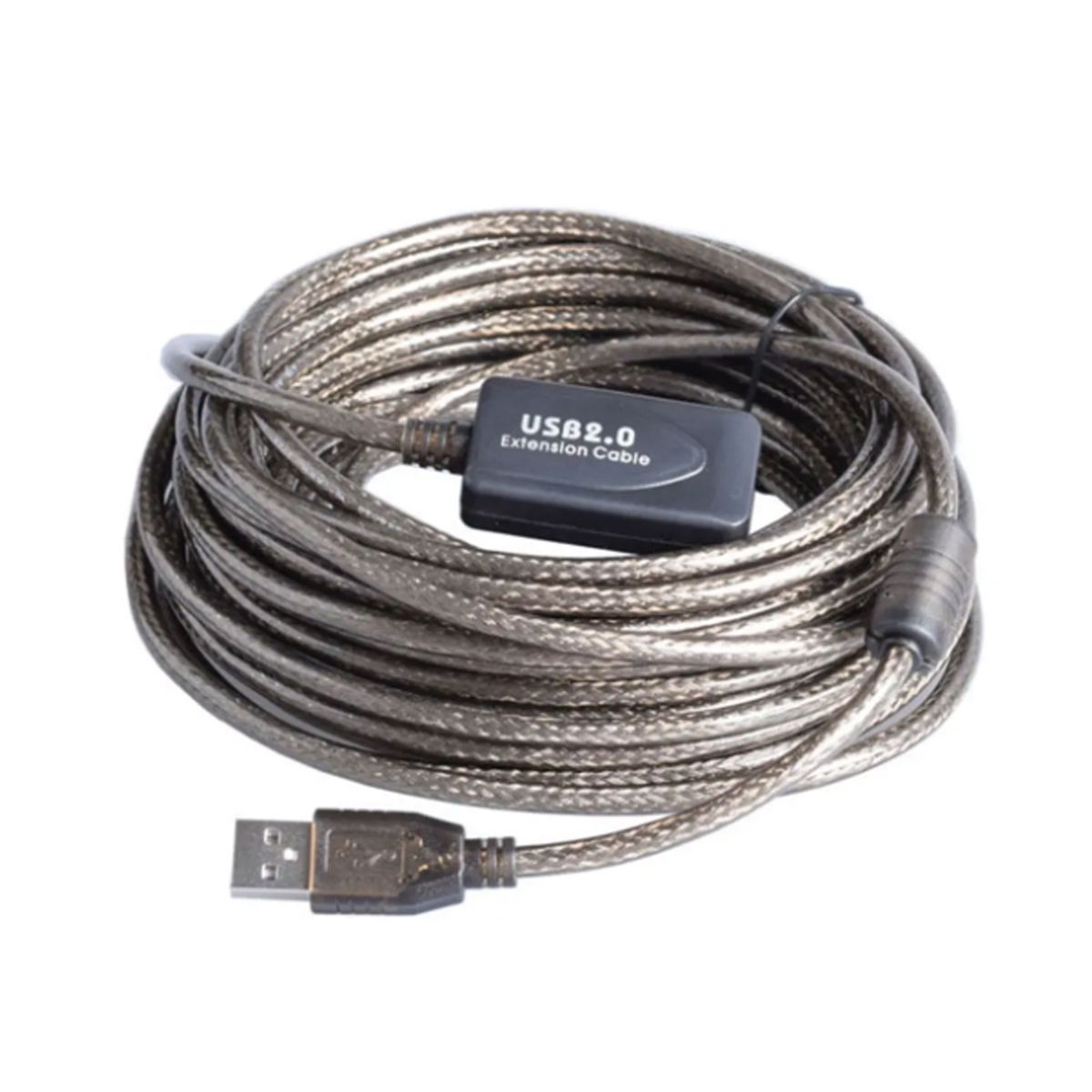 GENERICO - Cable Usb 5 Metros Extension Activo Macho A Usb Hembra