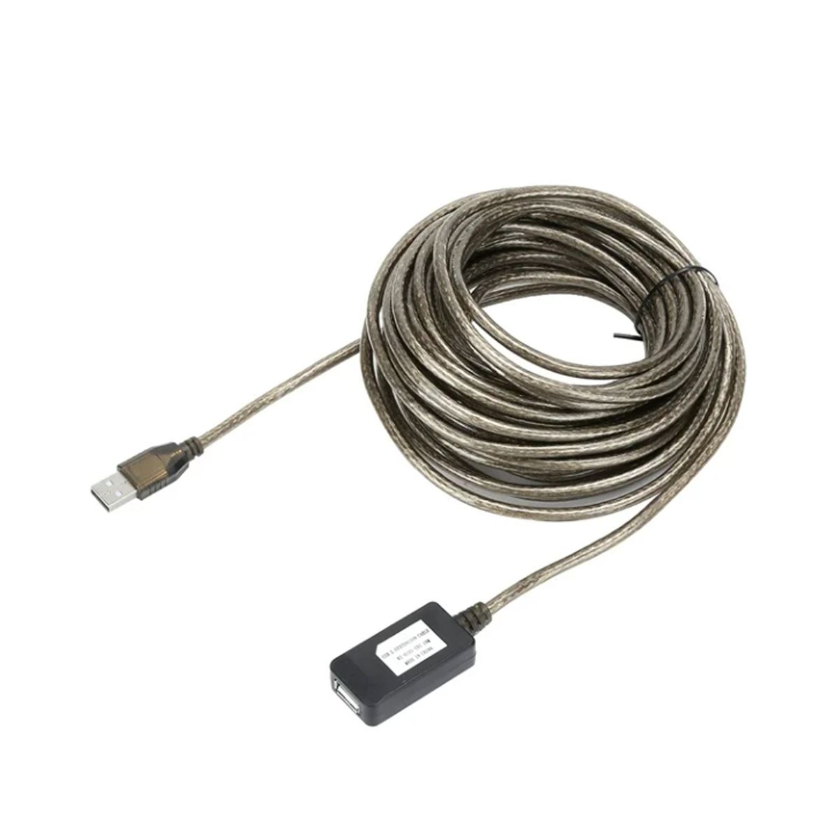 GENERICO - Cable Usb 5 Metros Extension Activo Macho A Usb Hembra
