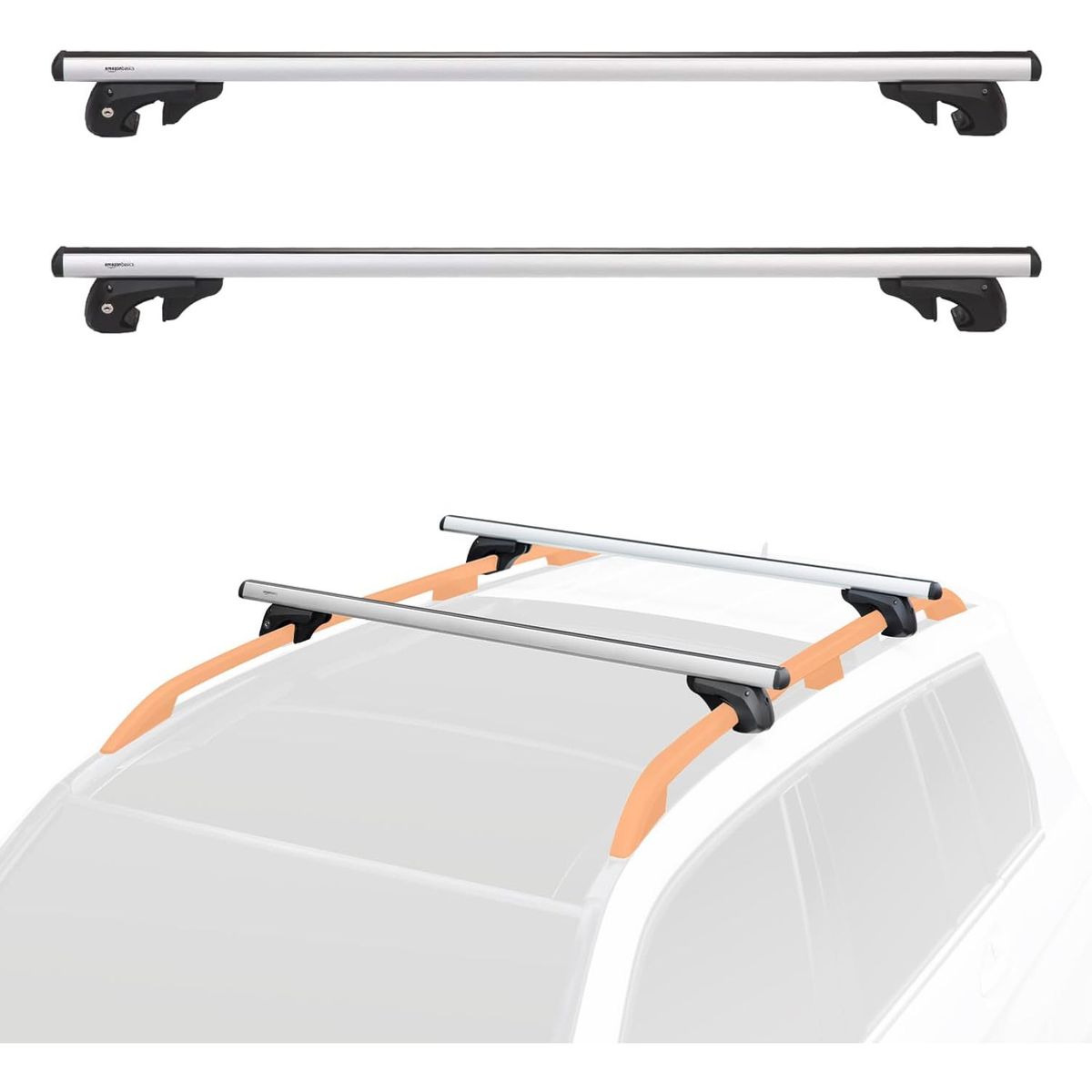 GENERICO - Barra Porta Equipaje Universal Para Auto Camioneta