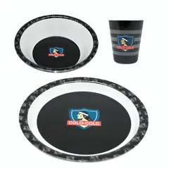 OEM - SET DESAYUNO MELAMINA COLO COLO