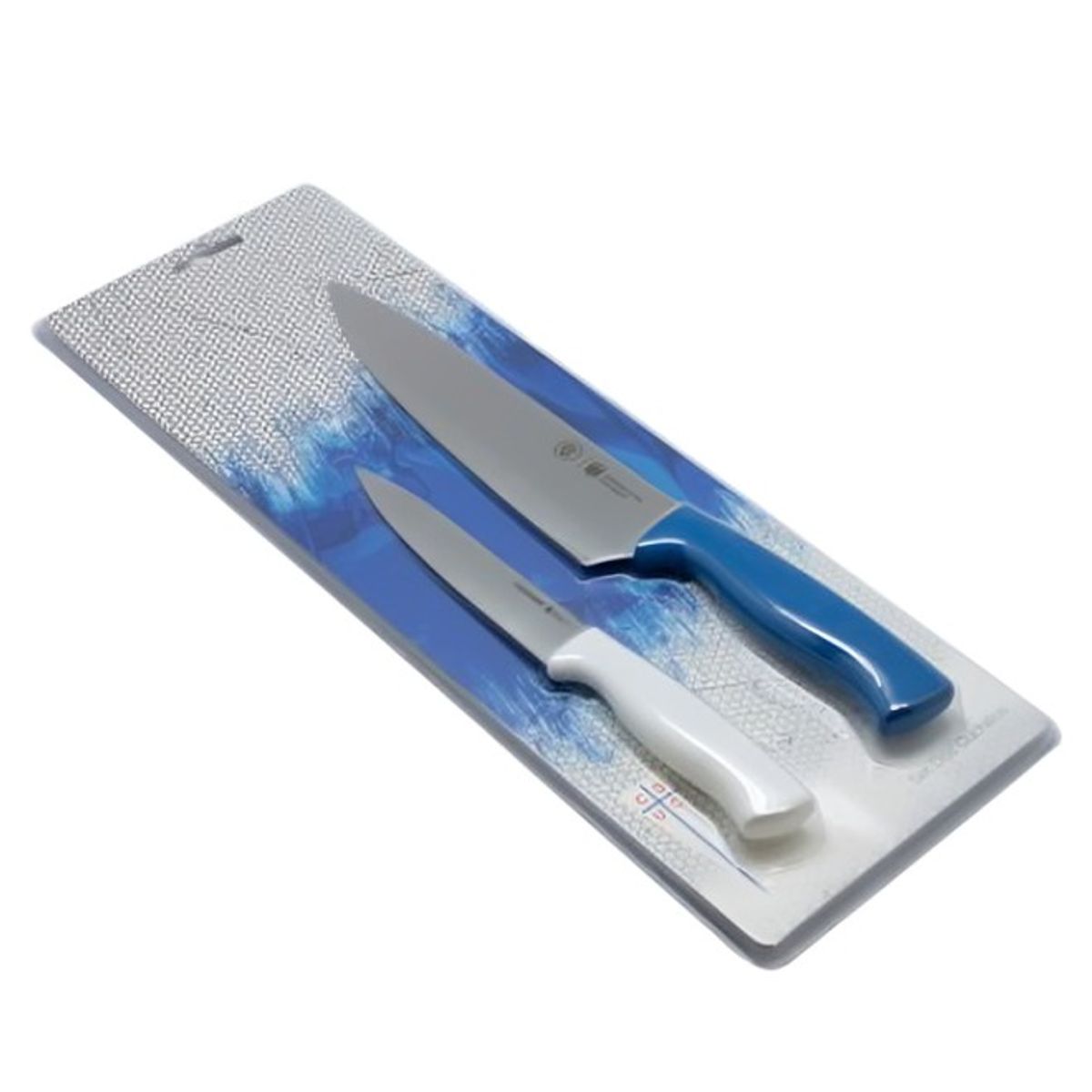 OEM - SET 2 CUCHILLOS BLISTER UNIVERSIDAD CATOLICA