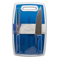 OEM - SET TABLA + CUCHILLO + TENEDOR U CATOLICA