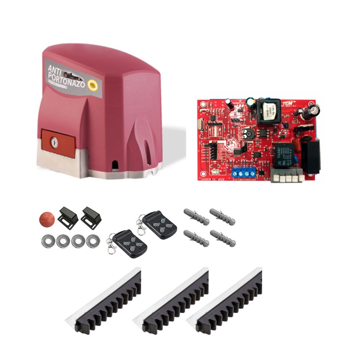 VELOTI - Motor Para Porton Corredizo 500 Kg Veloti Speed 3mts