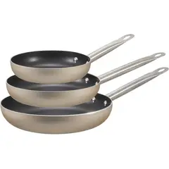 BERGNER - SET 3PC SARTENES 20 2428CM ALUMINIO PRENSADO
