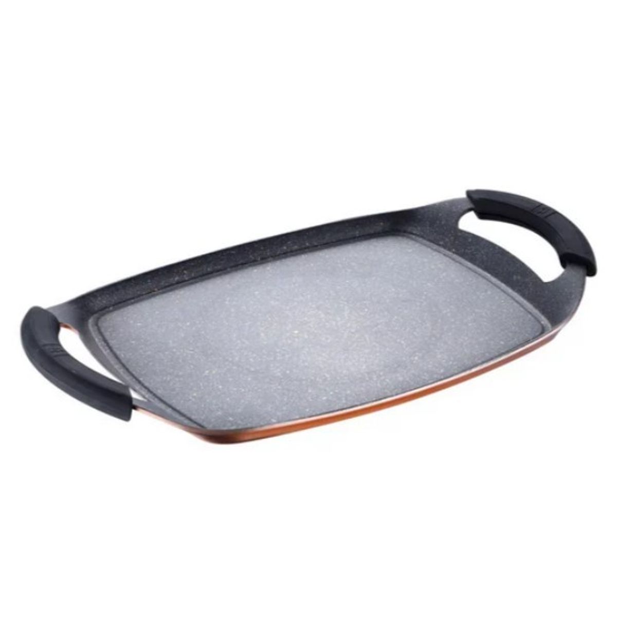 BERGNER - PLANCHA GRILL PLATE 36CM DIE CAST ALU INDUCTION BERGNER