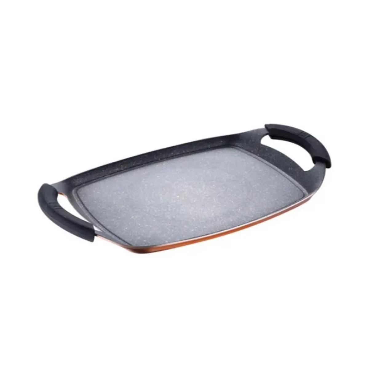 BERGNER - PLANCHA GRILL PLATE 36CM DIE CAST ALU INDUCTION BERGNER