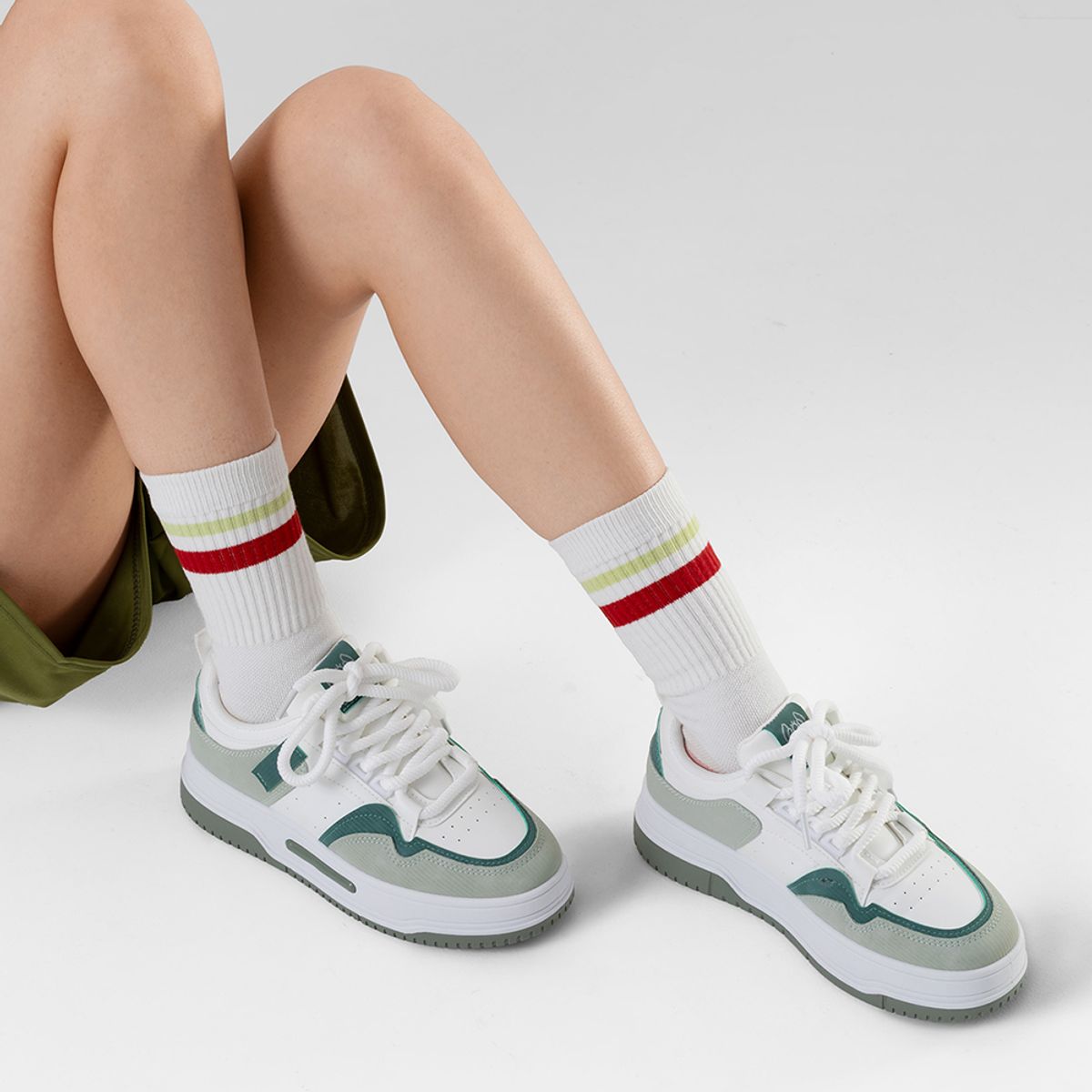 WEIDE - Zapatilla Deportiva Casual Mujer Moda De Colores Weide LT205