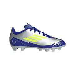ADIDAS - Zapatos de fútbol F50 Club Messi Firme/Multi-Terreno Infantil