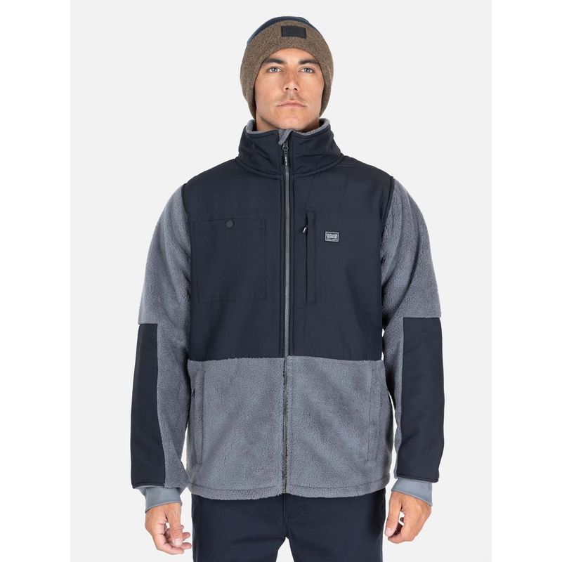 MAUI AND SONS - Poleron Bonded Drift Gris Hombre Maui And Sons - Gris