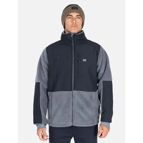 MAUI AND SONS - Poleron Bonded Drift Gris Hombre - Gris