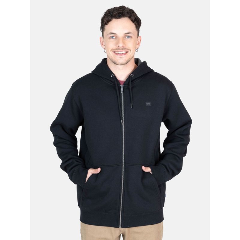 MAUI AND SONS - Poleron Bonded Rush Negro Hombre Maui And Sons - Negro