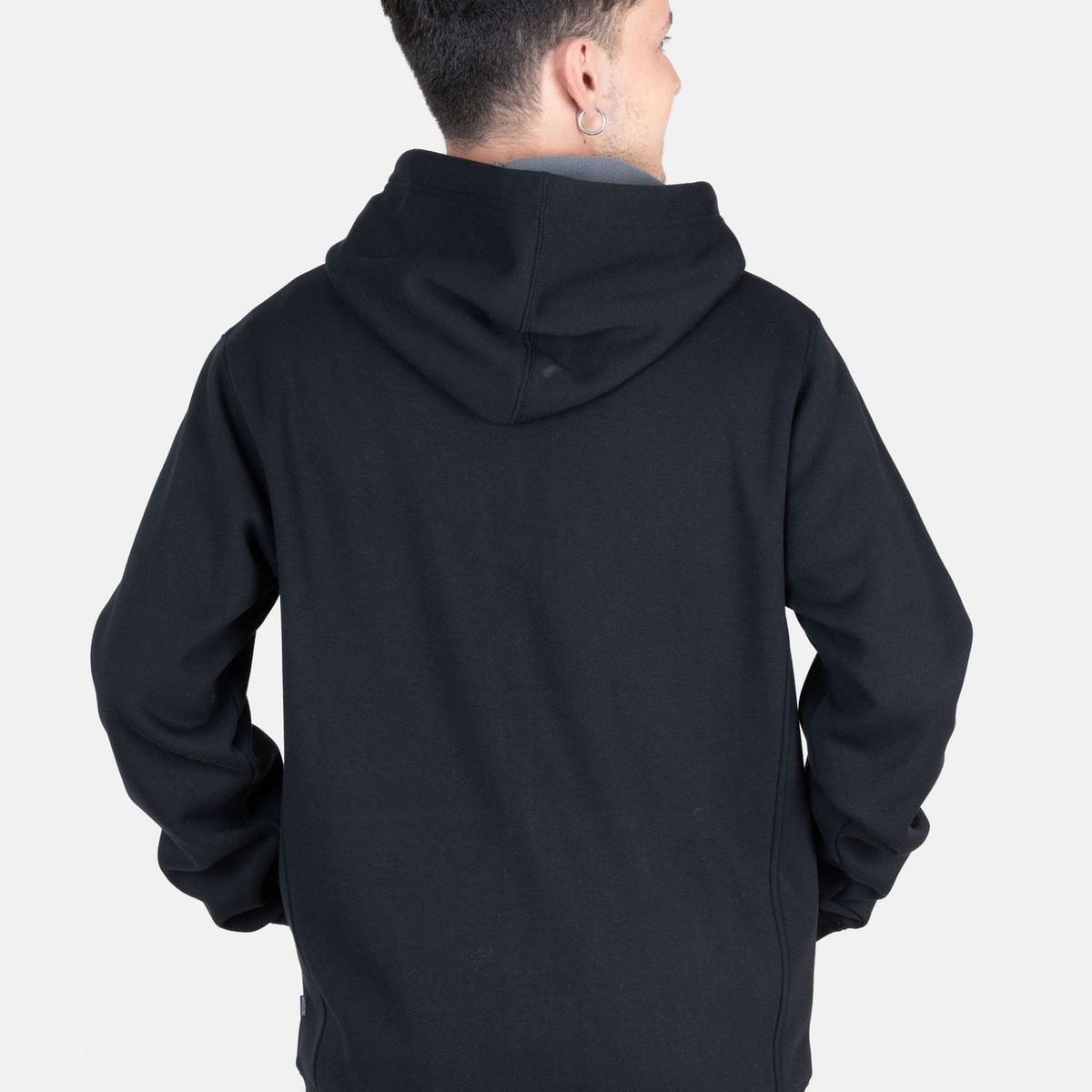 MAUI AND SONS - Poleron Bonded Rush Negro Hombre Maui And Sons