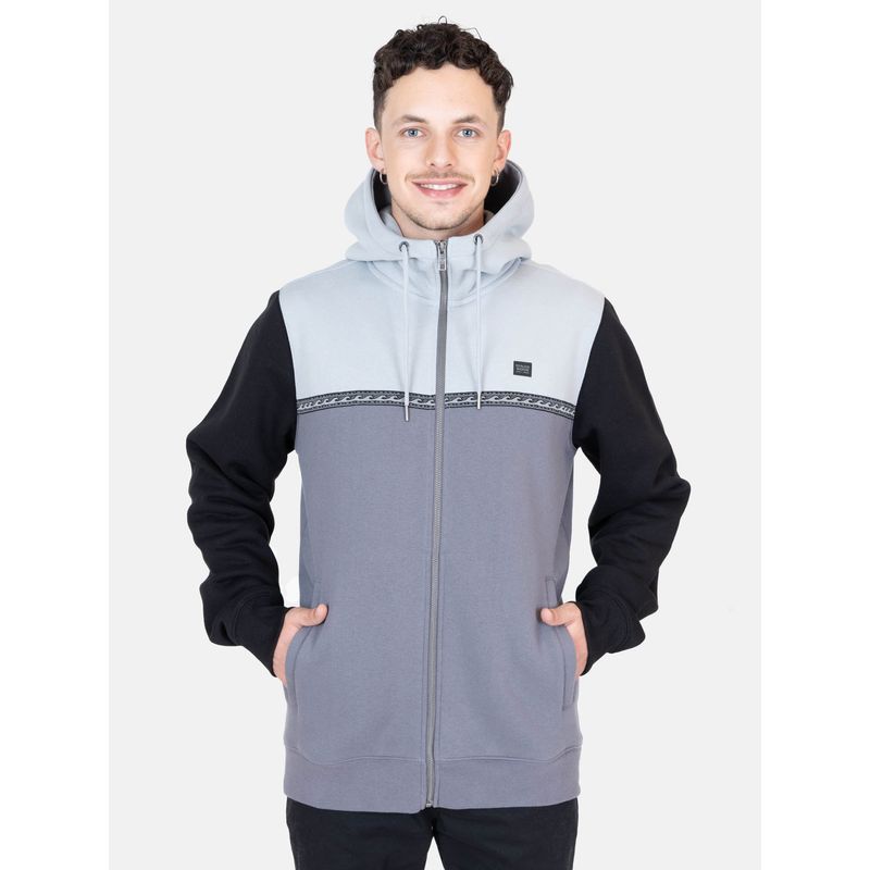 MAUI AND SONS - Poleron FZ Dalus Gris Hombre Maui And Sons - Gris