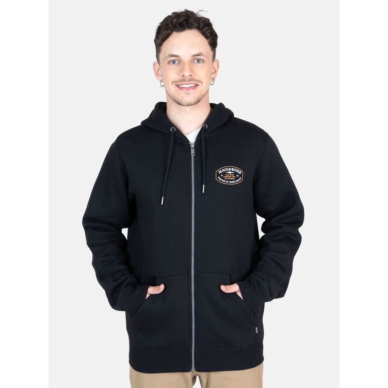MAUI AND SONS - Poleron FZ Tide Negro Hombre Maui And Sons - Negro