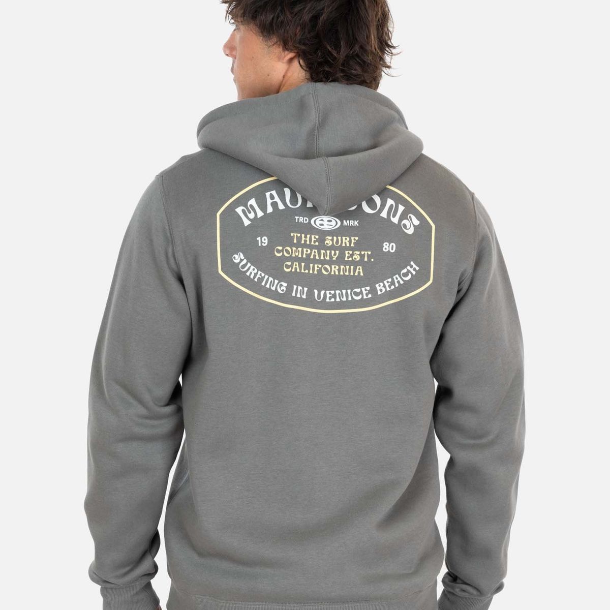 MAUI AND SONS - Poleron FZ Tide Verde Hombre Maui And Sons - Verde