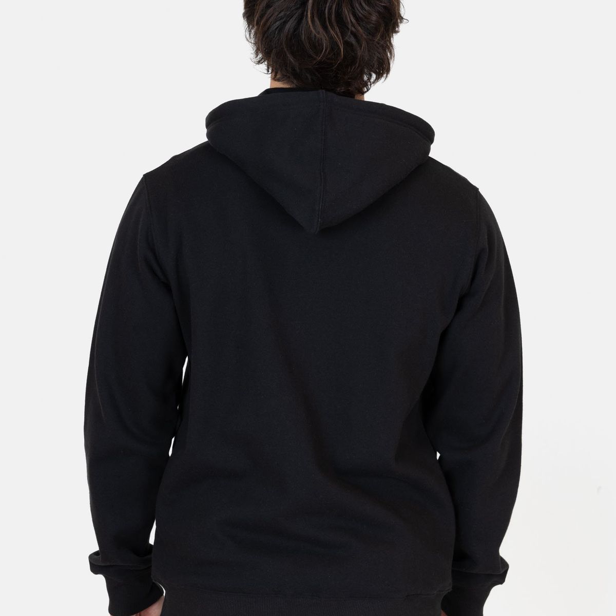 MAUI AND SONS - Poleron FZ Wave Negro Hombre Maui And Sons