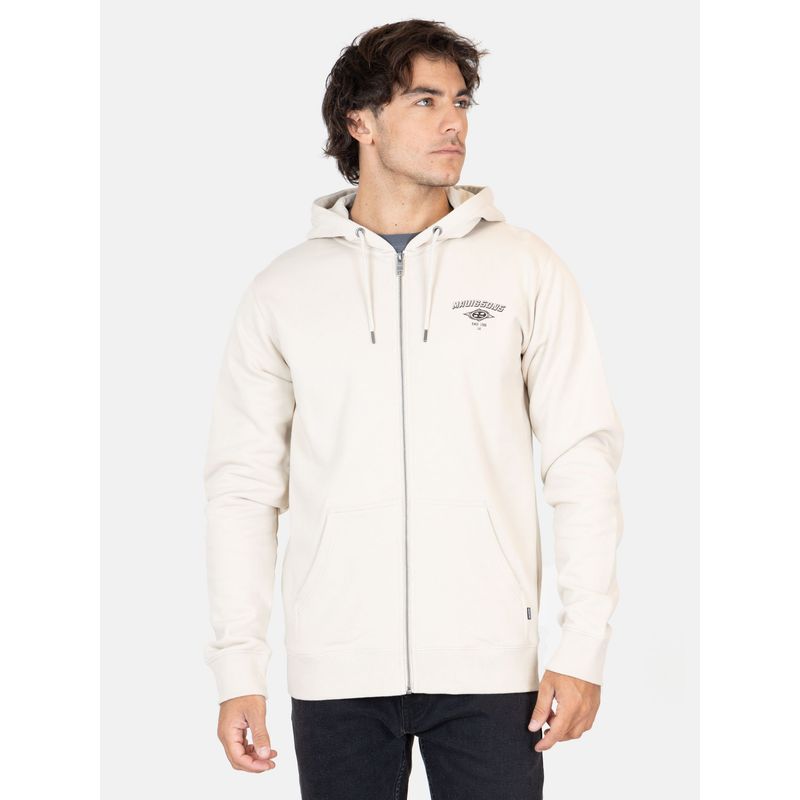MAUI AND SONS - Poleron FZ Pacific Beige Hombre Maui And Sons - Beige