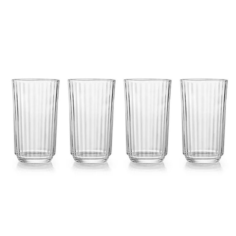 LIBBEY - SET 4 VASOS PANELLO HB 525 ML