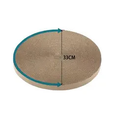 GENERICO - Rascador De Cartón Para Gatos 33333Cm
