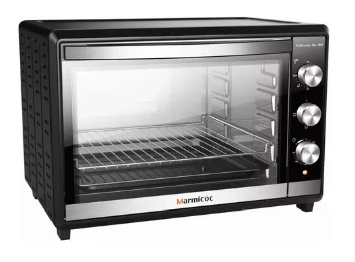 Horno Electrico 52 Litros 2000w Negro Ma-3858