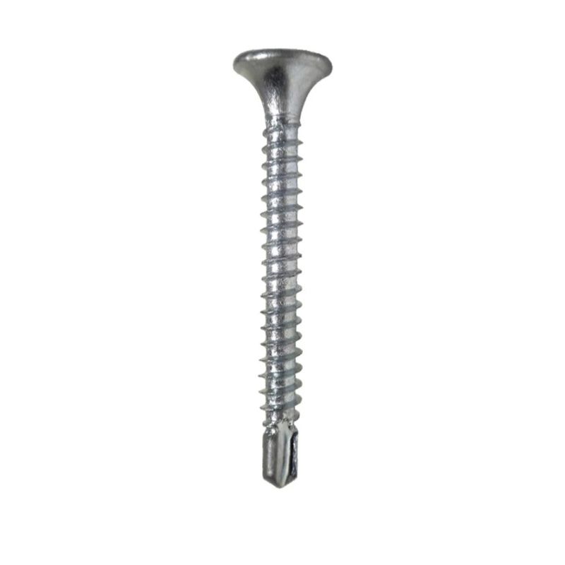 GENERICO - Tornillo  Volcanita Punta Broca 6X1 1/4 Zinc 100 unidades