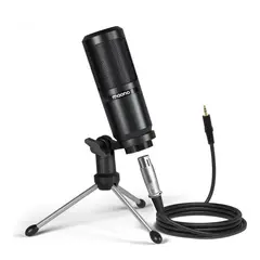 MAONO - Microfono Jack 35mm Profesional Aupm360tr Con Trípode