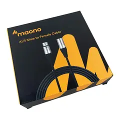 MAONO - Cable Micrófono Xlr Balanceado 180 cm Macho-hembra
