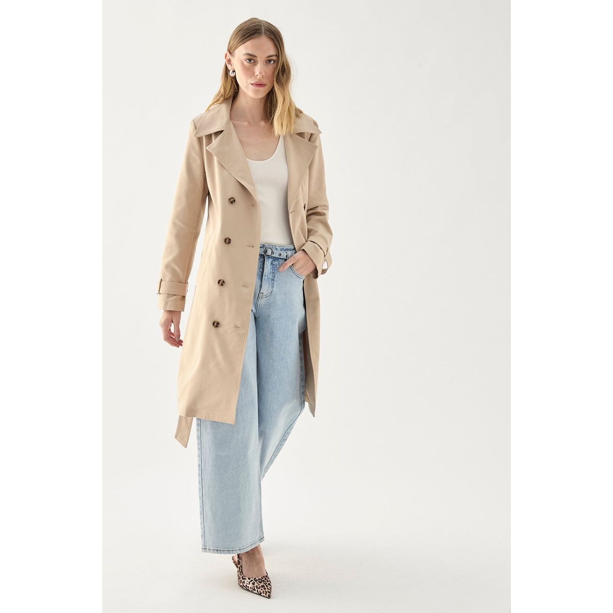 ASH - Trench Avellana Mujer Ash