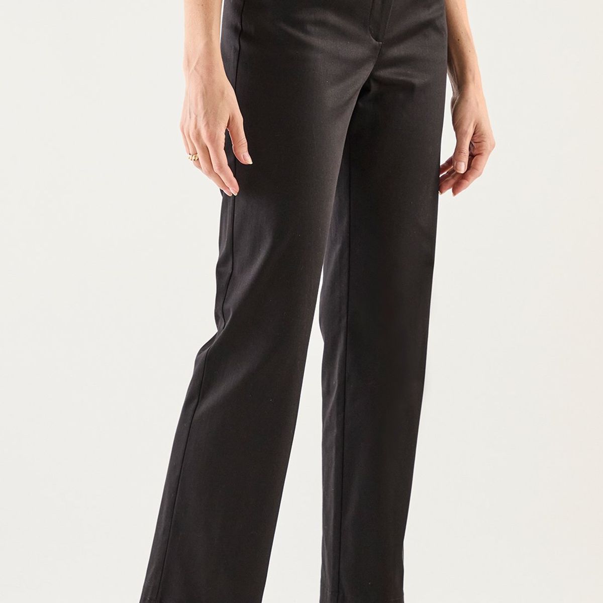 MA GRIFFE - Pantalon Negro Mujer Magriffe