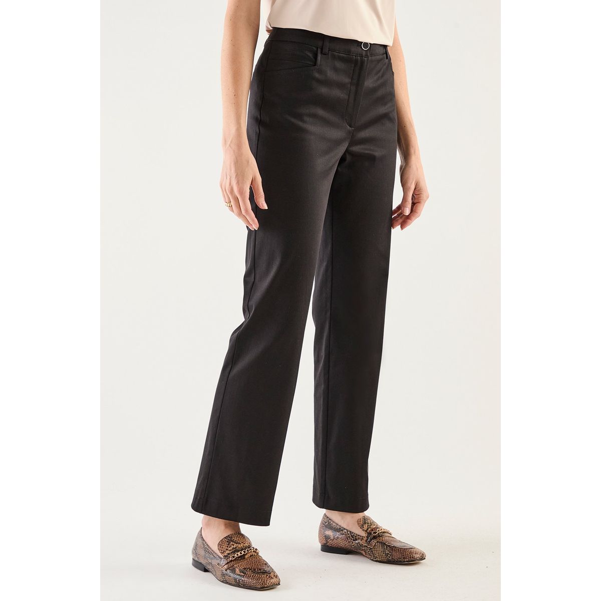 MA GRIFFE - Pantalon Negro Mujer Magriffe