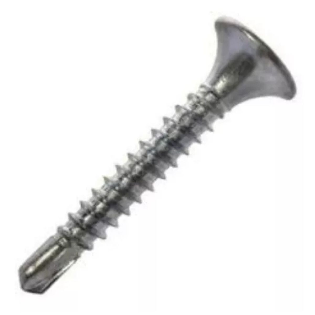 GENERICO - Tornillo  Volcanita Punta Broca 6X1 Zinc 500 unidades