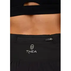THEA - Short Corto Con Pretina Alta Atea Black