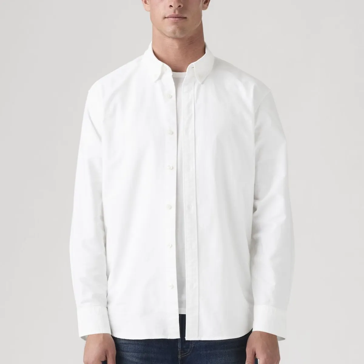 LEVIS - Camisa Hombre Authentic Button Down Blanco Levis