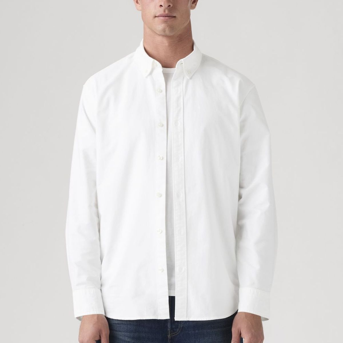 LEVIS - Camisa Hombre Authentic Button Down Blanco Levis