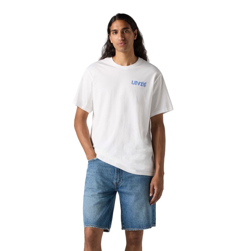 LEVIS - Polera Hombre Ss Relaxed Fit Tee Blanco Levis