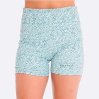 Short Mujer Biker Print Gris