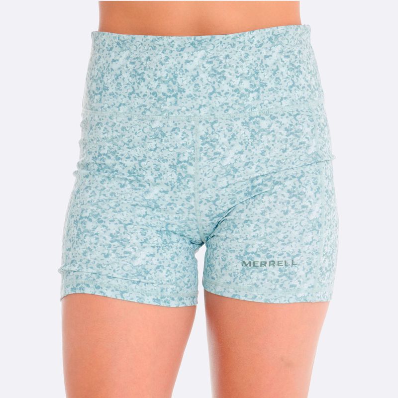 MERRELL - Short Mujer Biker Print Gris MERRELL