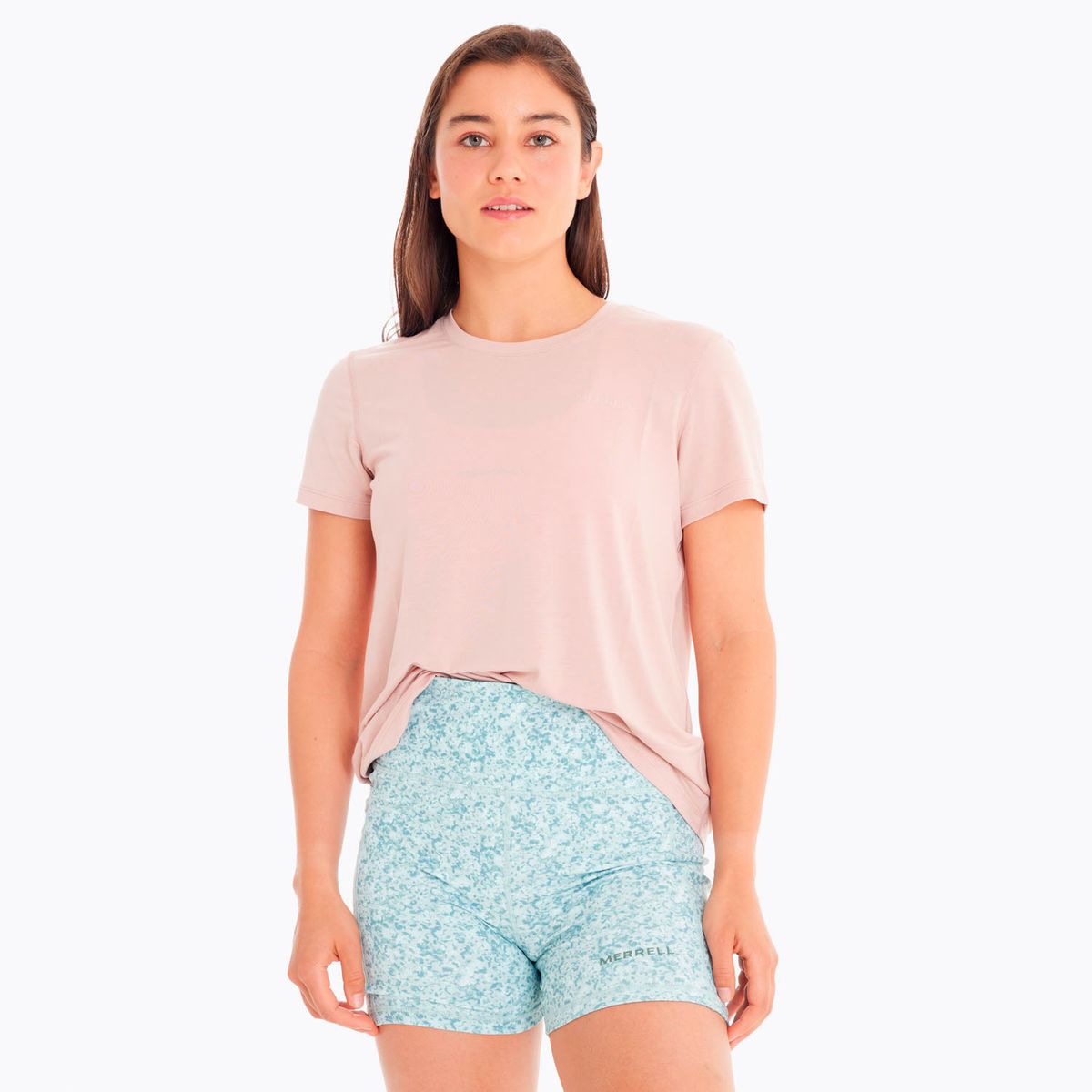 MERRELL - Short Mujer Biker Print Gris MERRELL