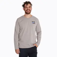 MERRELL - Polera Hombre Logo Gris