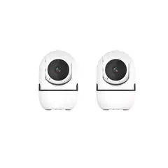 GENERICO - Pack 2 Cámaras Seguridad Portátil Ideal Para Mascotas, Niños