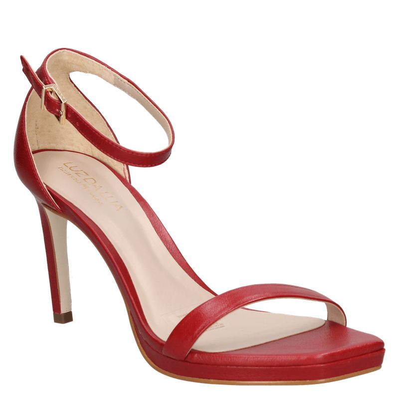 LUZ DA LUA - Sandalia Casual Rojo Luz Da Lua