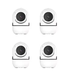 GENERICO - Pack 4 Cámaras Seguridad Portátil Ideal Para Mascotas, Niños