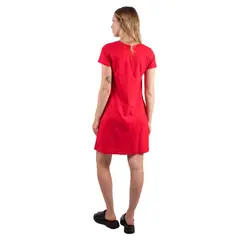 CHELSEA MARKET - Vestido corto mujer Rojo Catia