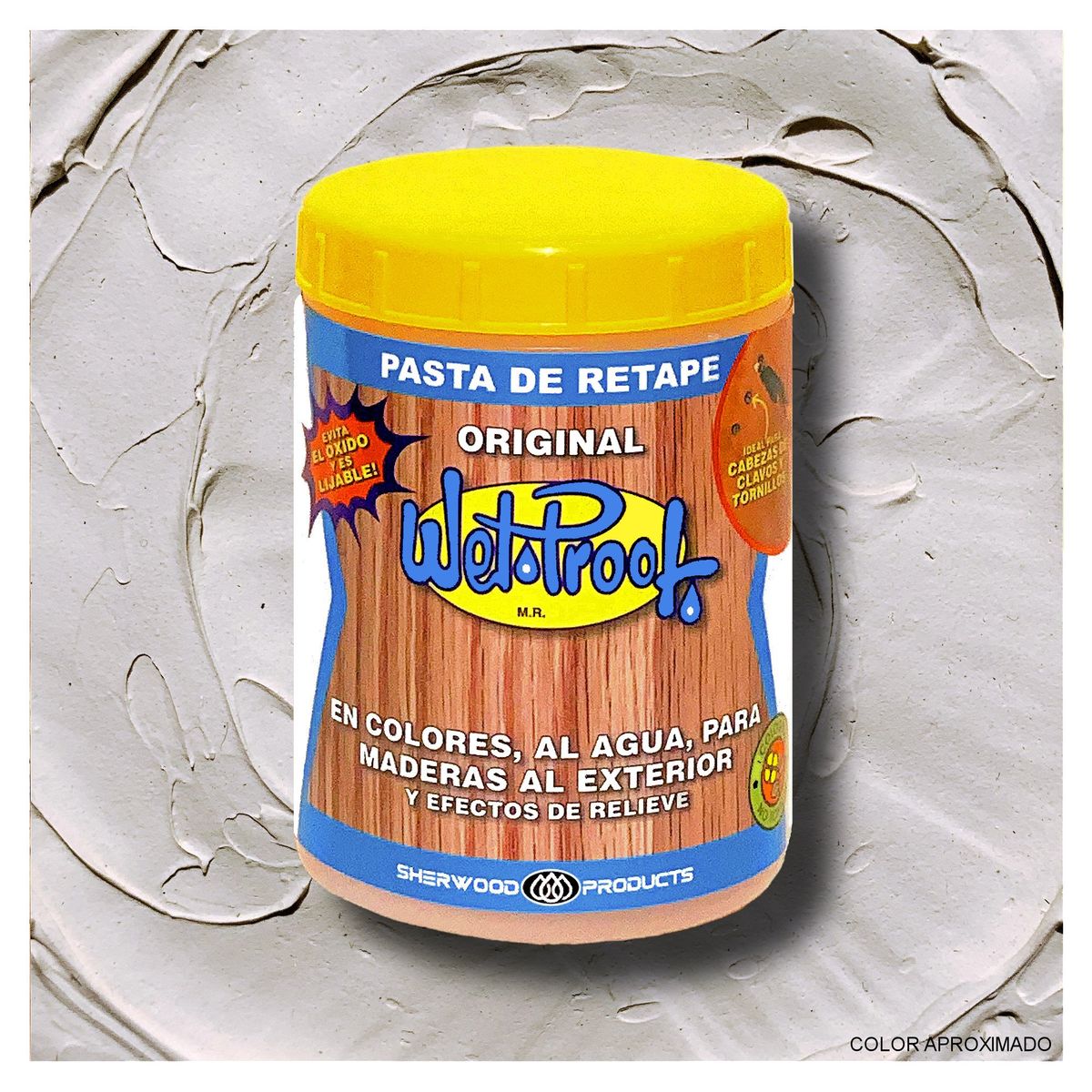 WETPROOF - PASTA DE RETAPE WET PROOF® NEUTRA PARA MADERA EXTERIOR 1-2 KG